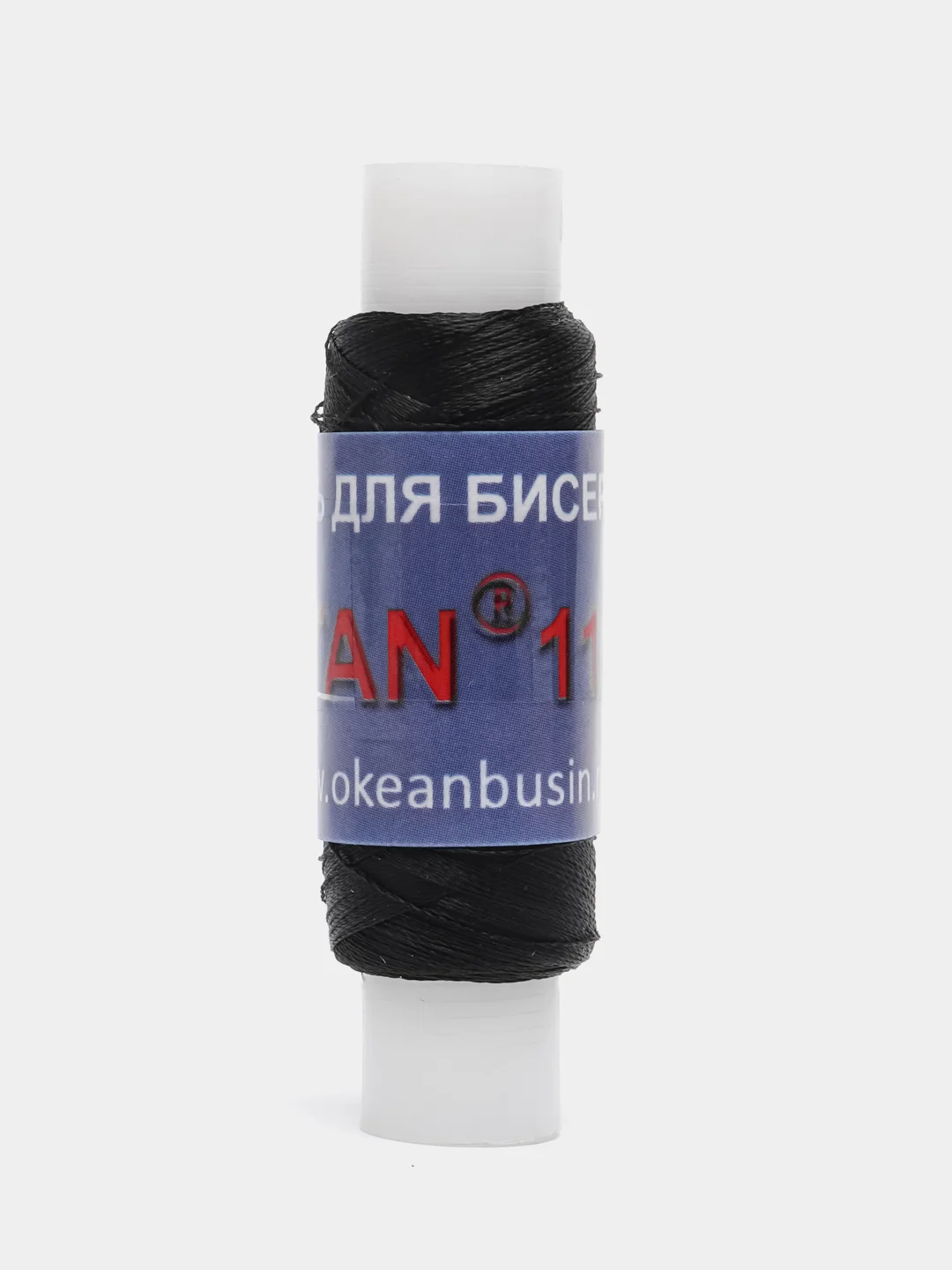 Черный нить для бисера Titan