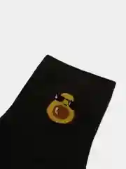 Лимонный носки женские, с авокадо