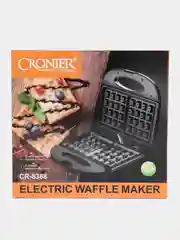 Вафельница электрическая CRONIER антипригарное покрытие подарок мужу девушке жене маме