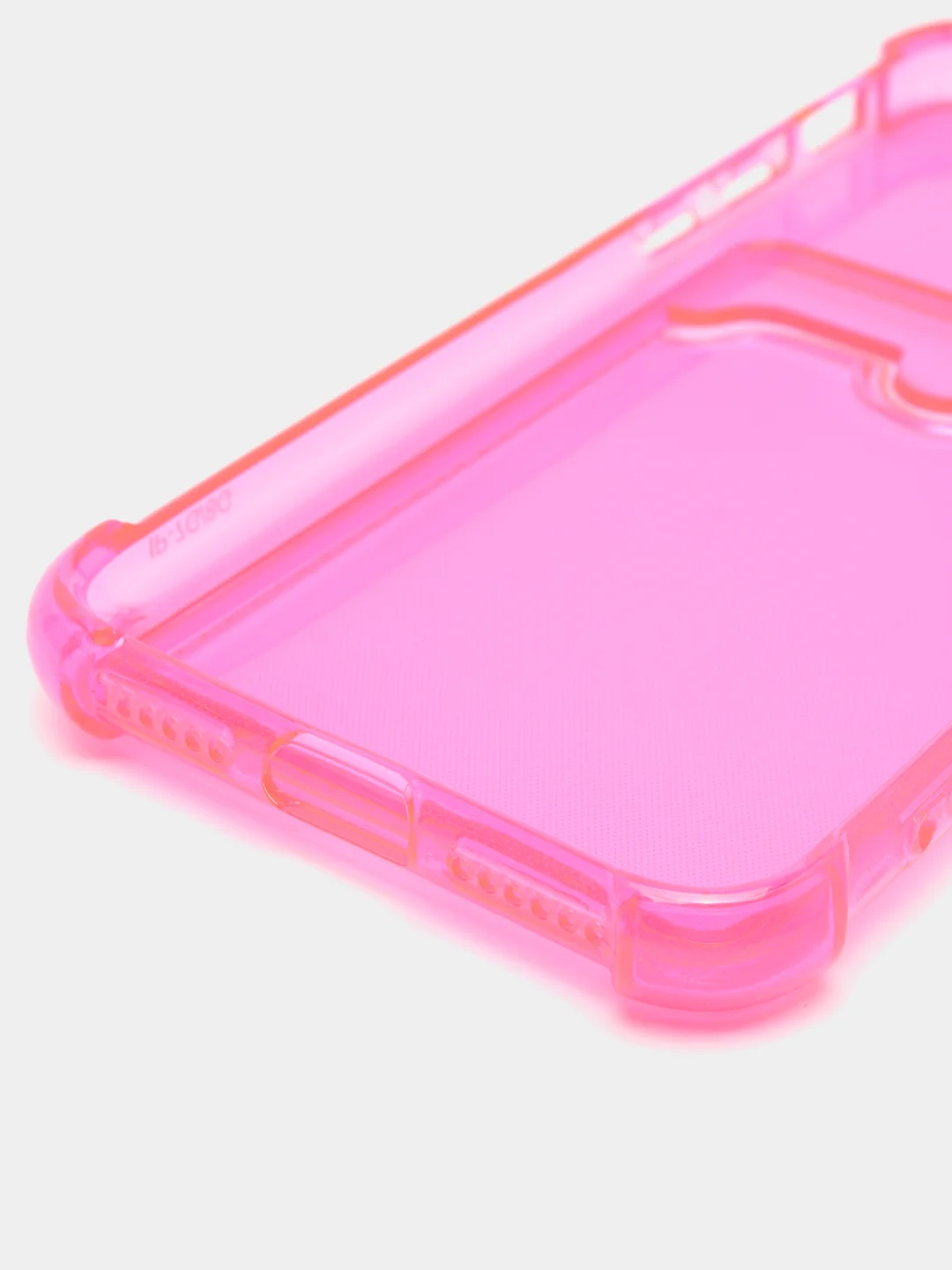 Фуксия чехол для iPhone 7, 8, SE 2020, с карманом для карт