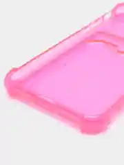 Фуксия чехол для iPhone 7, 8, SE 2020, с карманом для карт