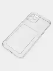 Молочный чехол для iPhone 11 Pro Max, с карманом для карт