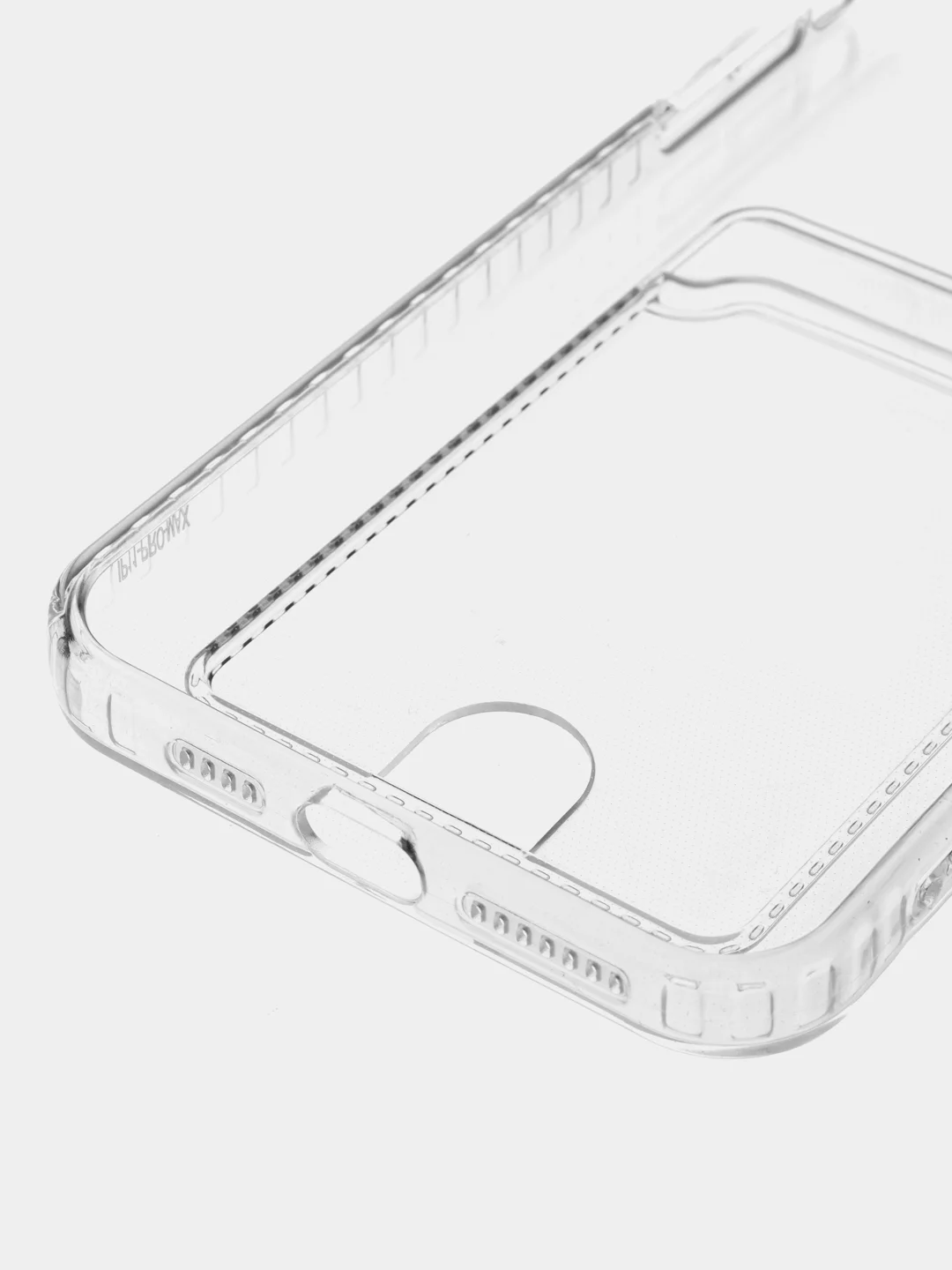 Молочный чехол для iPhone 11 Pro Max, с карманом для карт