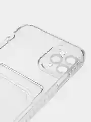 Молочный чехол для iPhone 11 Pro Max, с карманом для карт
