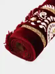 Красный плотный мягкий Турецкий коврик для намаза намазлык / намазник / мусульманский