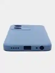 Синий меланж чехол для Vivo Y22 (Виво  у22), прозрачный, силиконовый