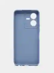 Синий меланж чехол для Vivo Y22 (Виво  у22), прозрачный, силиконовый