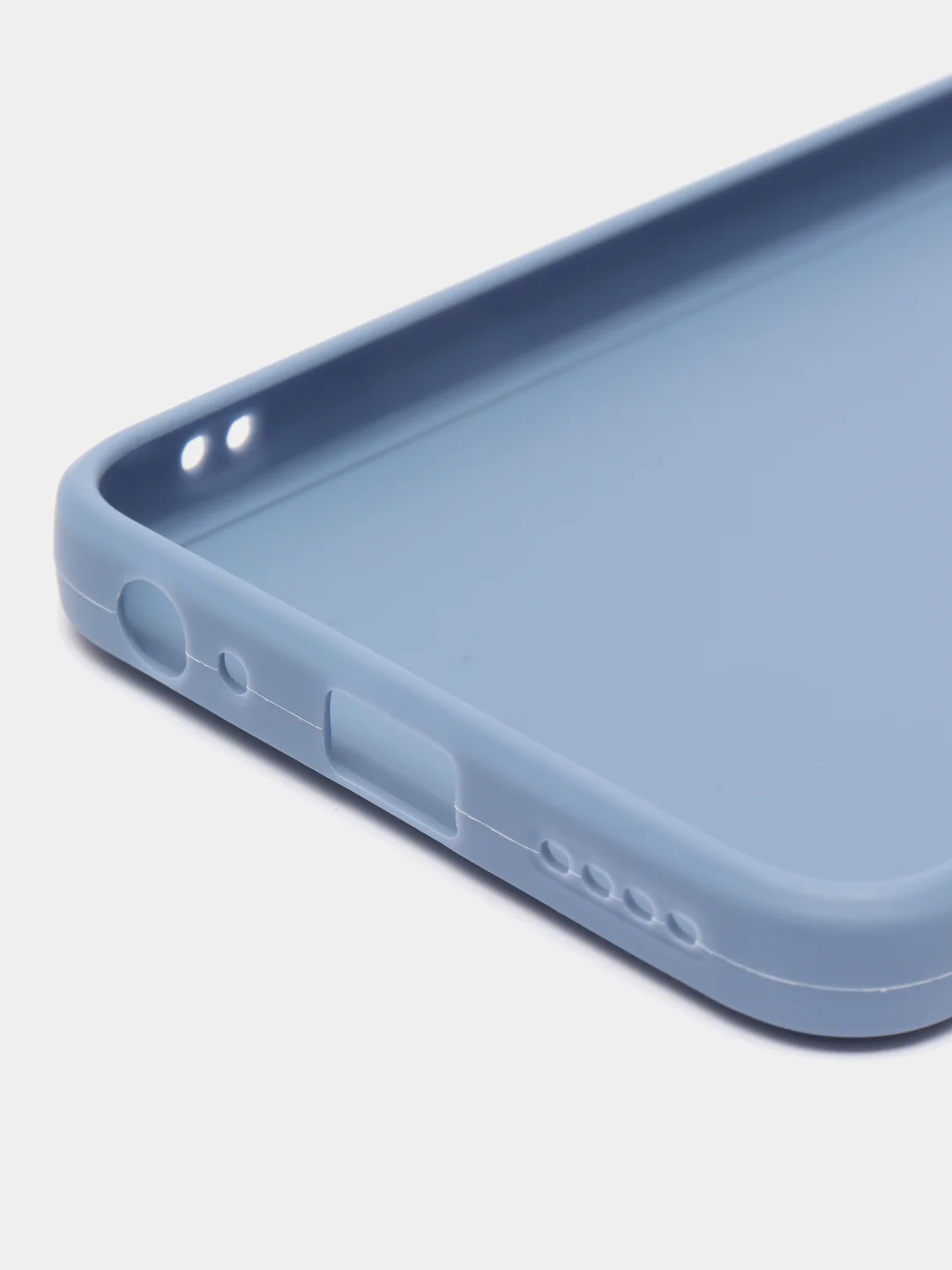 Синий меланж чехол для Vivo Y22 (Виво у22), прозрачный, силиконовый