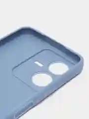 Синий меланж чехол для Vivo Y22 (Виво  у22), прозрачный, силиконовый