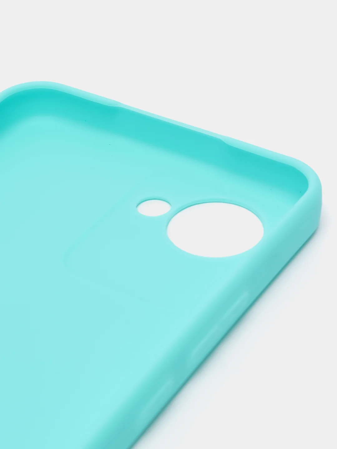 Ледяной чехол для Realme C30 / C30S / Narzo 50i PRIME / Реалми силиконовый, матовый, прозрачный