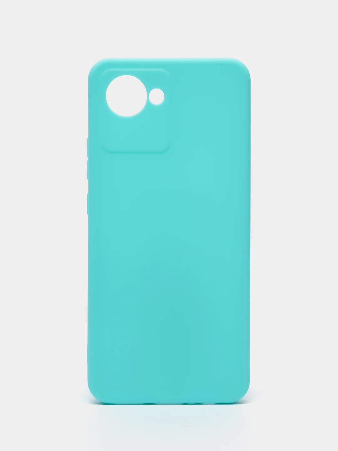 Ледяной чехол для Realme C30 / C30S / Narzo 50i PRIME / Реалми силиконовый, матовый, прозрачный