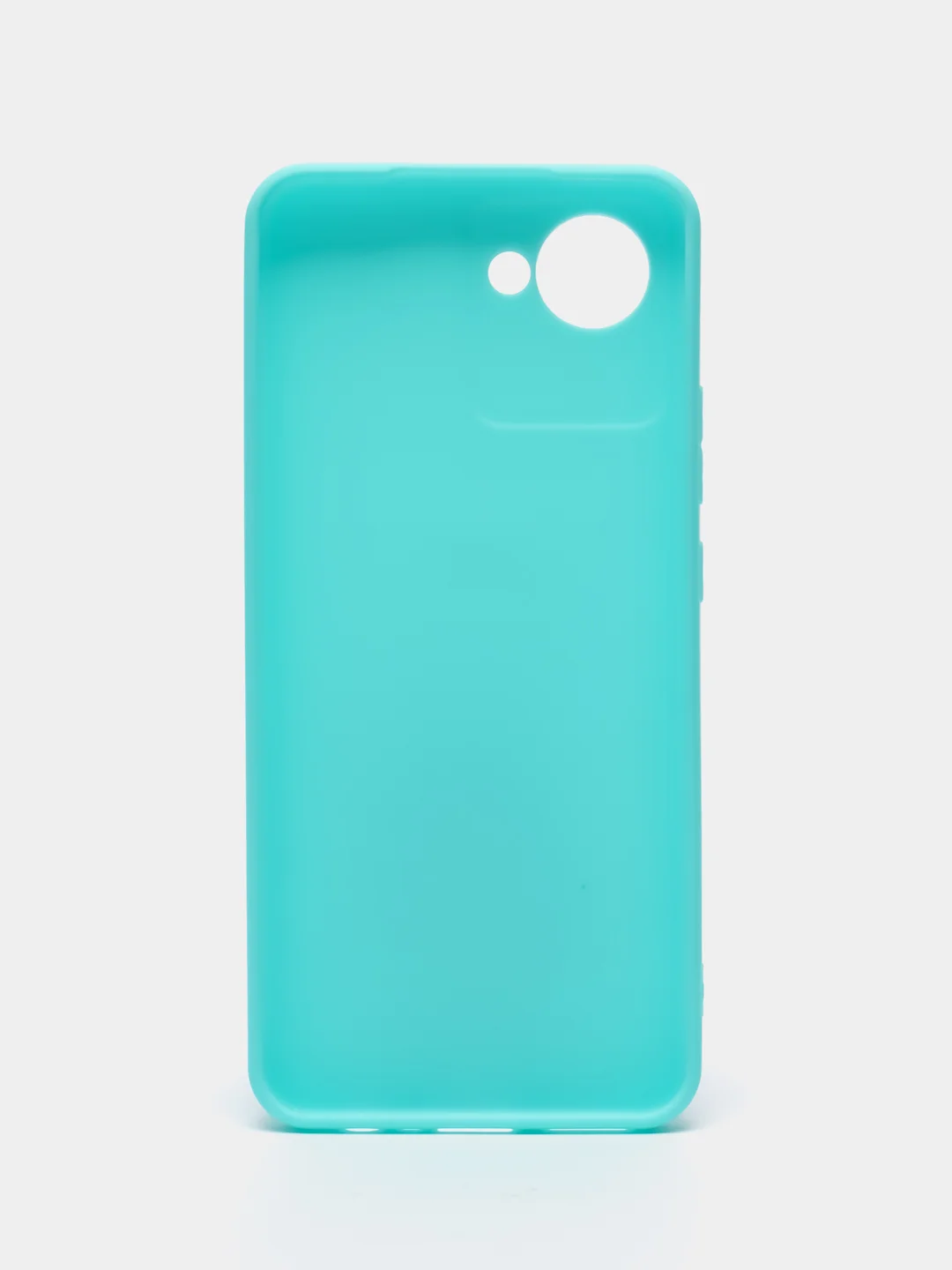 Ледяной чехол для Realme C30 / C30S / Narzo 50i PRIME / Реалми силиконовый, матовый, прозрачный