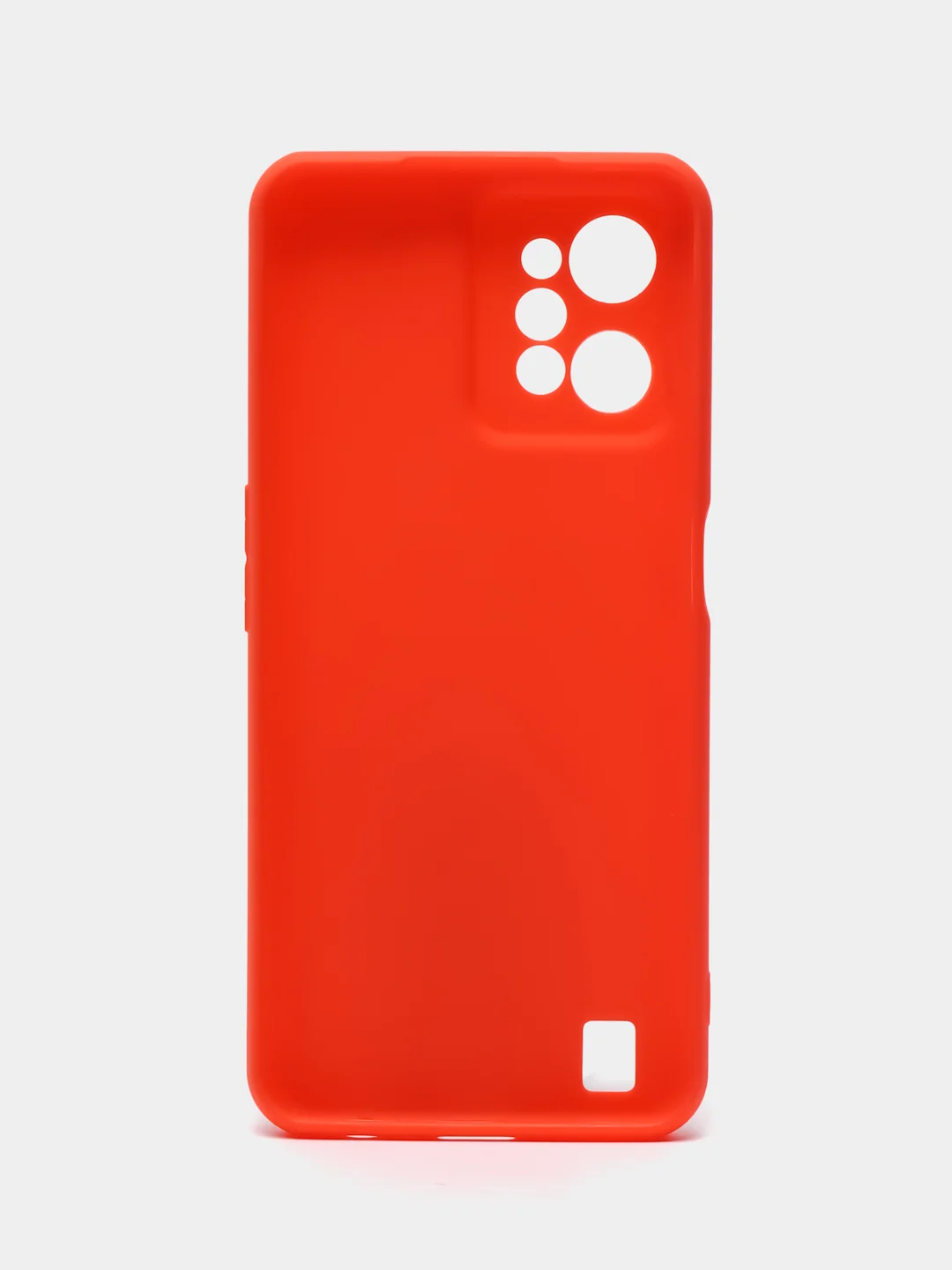 Оранжевый чехол для Realme C31 (Реалми С31), силиконовый, матовый