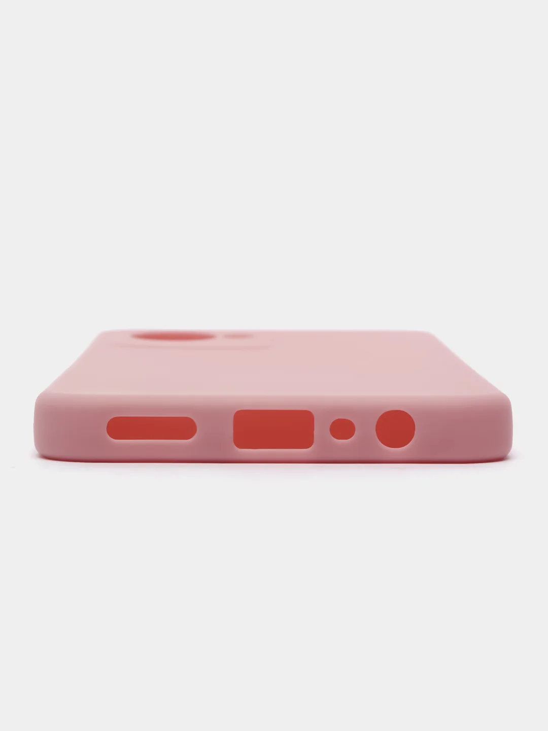 Кораллово-розовый чехол для Realme C30 / C30S / Narzo 50i PRIME / Реалми силиконовый, матовый, прозрачный