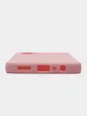 Кораллово-розовый чехол для Realme C30 / C30S / Narzo 50i PRIME / Реалми  силиконовый, матовый, прозрачный