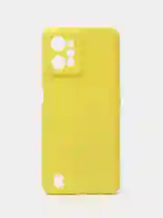 Лимонный чехол для Realme C31 (Реалми С31), силиконовый, матовый