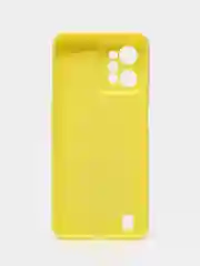 Лимонный чехол для Realme C31 (Реалми С31), силиконовый, матовый