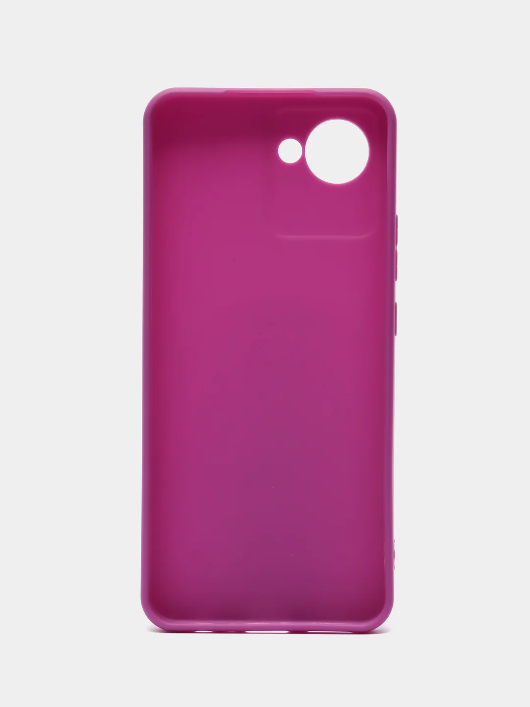 Пурпурный чехол для Realme C30 / C30S / Narzo 50i PRIME / Реалми силиконовый, матовый, прозрачный