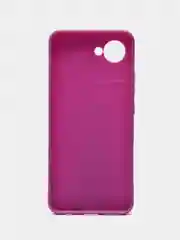 Пурпурный чехол для Realme C30 / C30S / Narzo 50i PRIME / Реалми  силиконовый, матовый, прозрачный