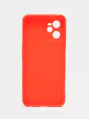 Оранжевый чехол для Realme C35 (Реалми С35), силиконовый, матовый