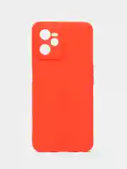 Оранжевый чехол для Realme C35 (Реалми С35), силиконовый, матовый