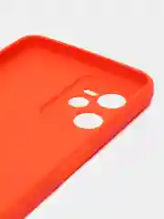 Оранжевый чехол для Realme C35 (Реалми С35), силиконовый, матовый
