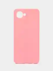 Пудровый чехол для Realme C30 / C30S / Narzo 50i PRIME / Реалми  силиконовый, матовый, прозрачный