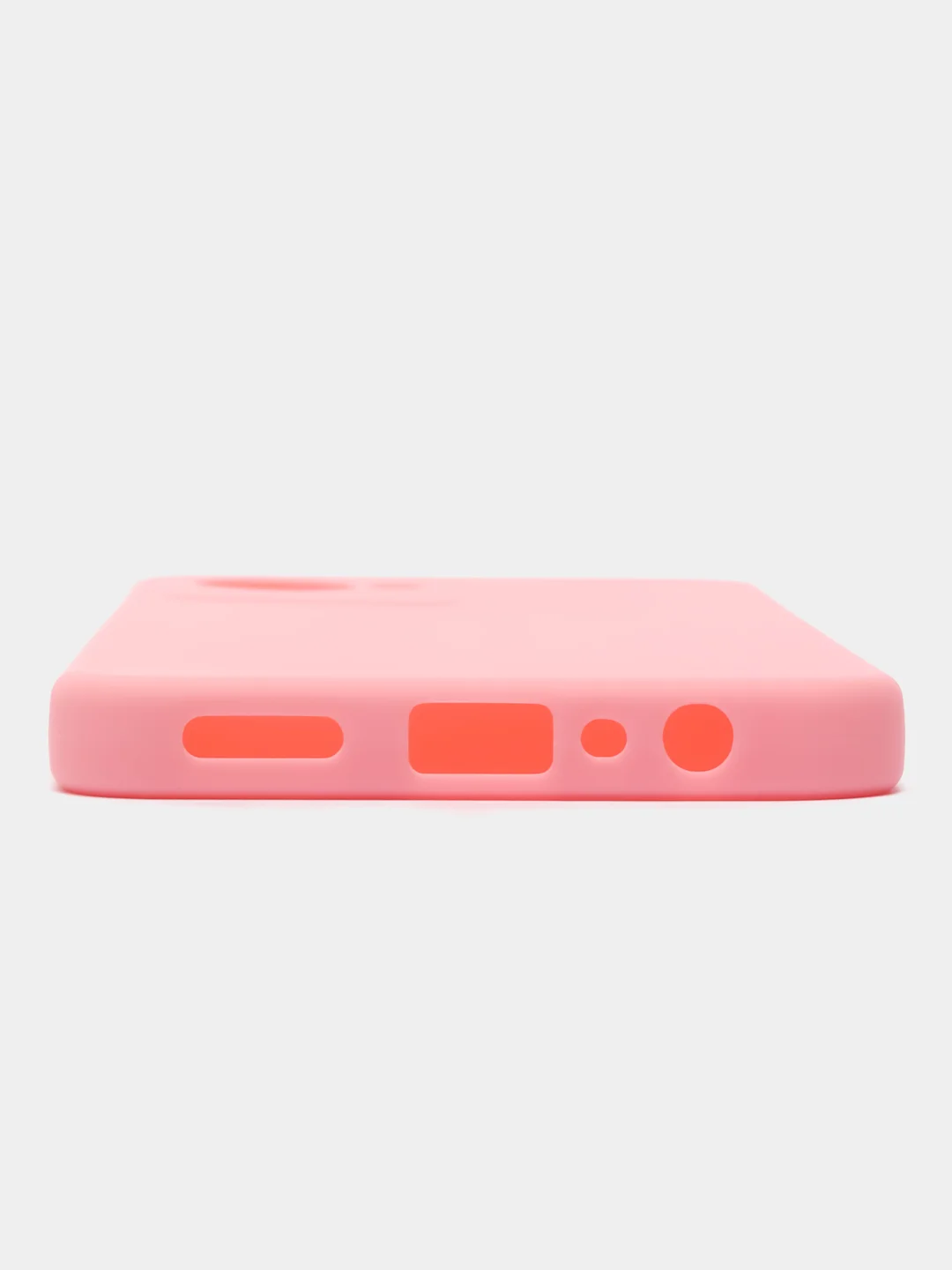 Пудровый чехол для Realme C30 / C30S / Narzo 50i PRIME / Реалми силиконовый, матовый, прозрачный