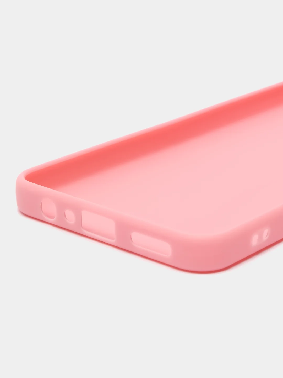 Пудровый чехол для Realme C30 / C30S / Narzo 50i PRIME / Реалми силиконовый, матовый, прозрачный