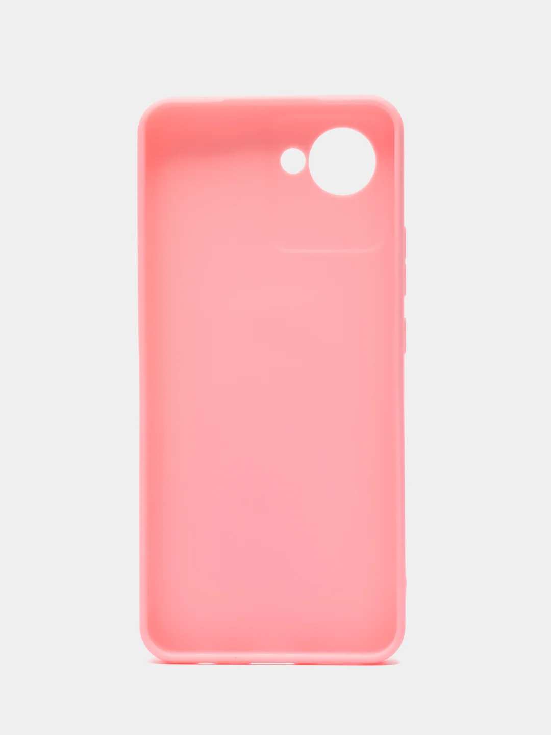 Пудровый чехол для Realme C30 / C30S / Narzo 50i PRIME / Реалми силиконовый, матовый, прозрачный