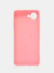 Пудровый чехол для Realme C30 / C30S / Narzo 50i PRIME / Реалми  силиконовый, матовый, прозрачный