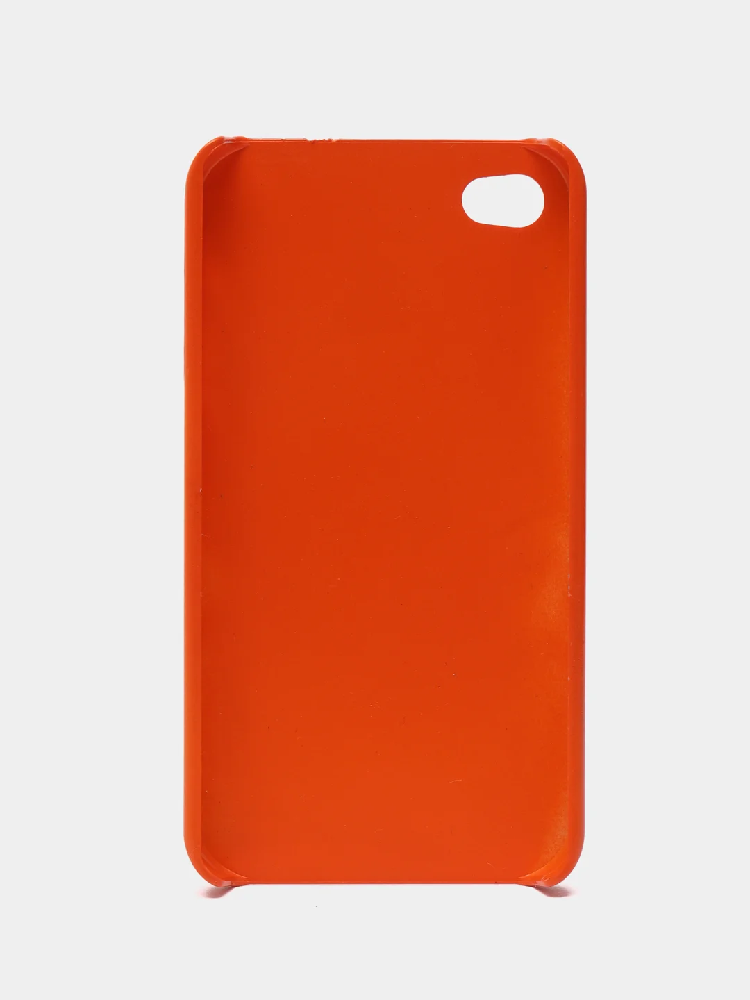 Оранжевый чехол для iPhone 4/4s, пластиковый