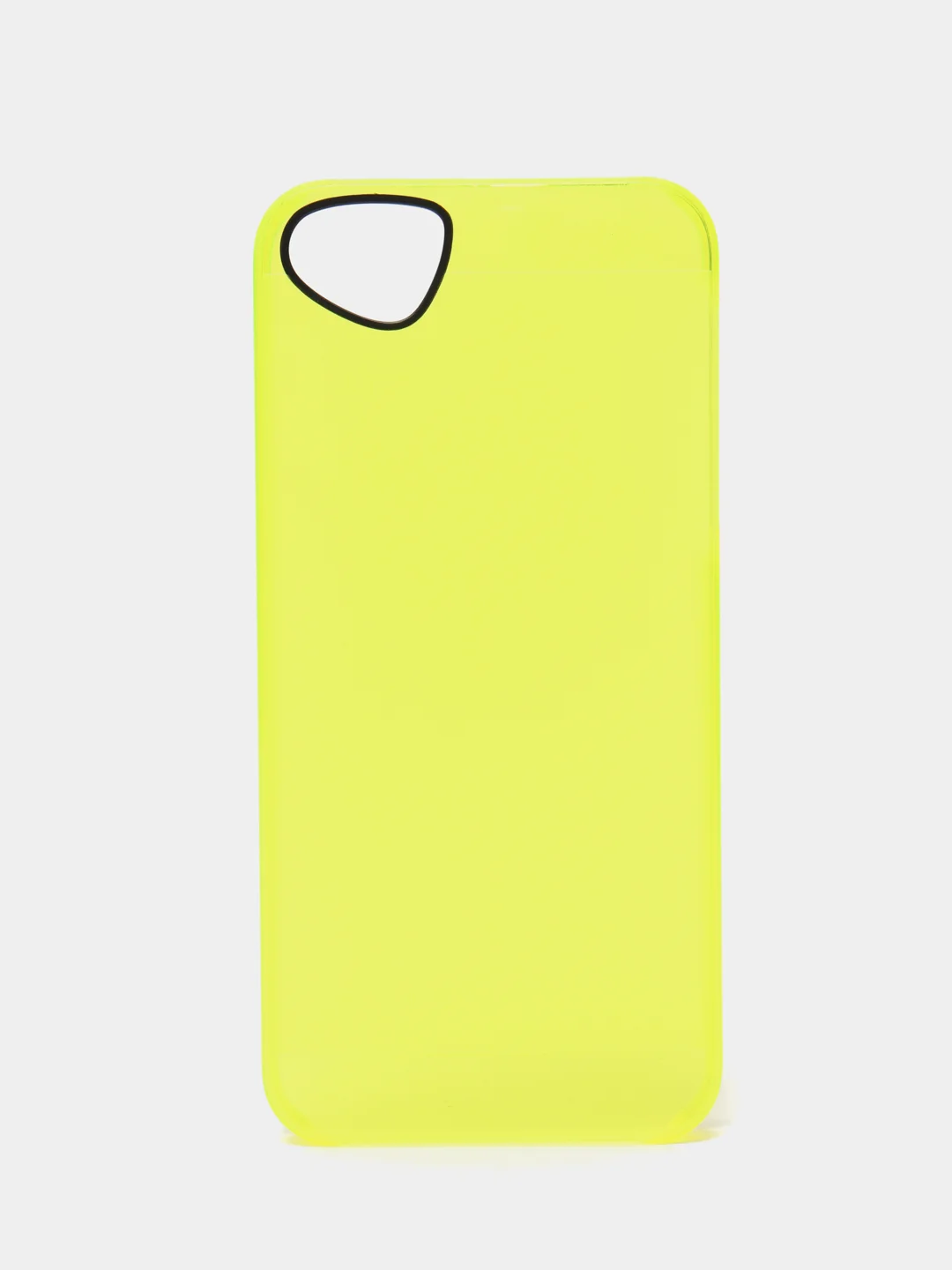 Желтый чехол для iPhone 5/5S/SE, пластиковый