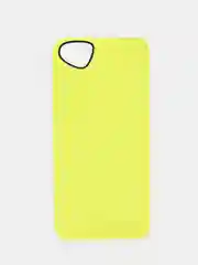 Желтый чехол для iPhone 5/5S/SE, пластиковый