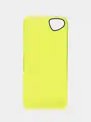 Желтый чехол для iPhone 5/5S/SE, пластиковый