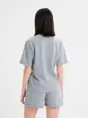 Серый меланж спортивный костюм женский