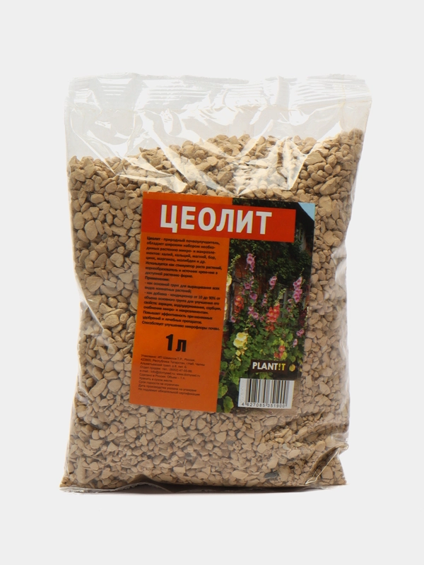 Цеолит в пакете PLANT!T, почвоулучшитель, 1 л
