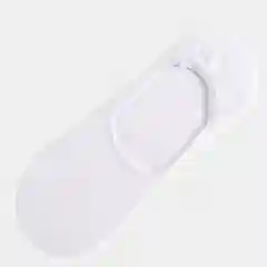 Белый следки хлопковые, унисекс