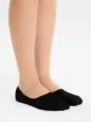 Черный следки хлопковые, унисекс