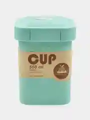 Бирюзовый ланч-бокс супница CUP, 550 мл