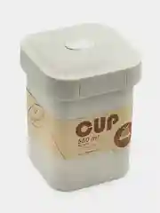 Белый ланч-бокс супница CUP, 550 мл