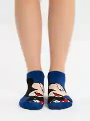 Синий носки короткие женские "Дисней"