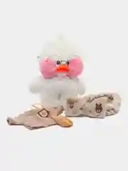 Белый мягкая игрушка "Утка Lalafanfan"