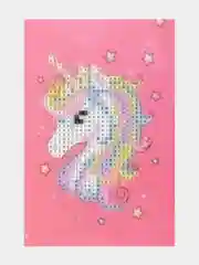 Коралловый меланж алмазная мозаика по номерам для детей, 10*15, 15*20 см