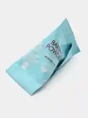 Светло-синий скраб пилинг для лица и пенка для умывания Baking Powder