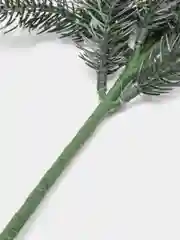 Белый искусственное растение ветка зелени папоротник