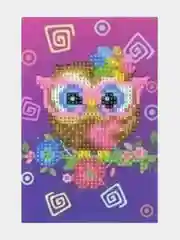 Индиго алмазная мозаика по номерам для детей, 10*15, 15*20 см