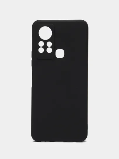 Красный чехол для Infinix Hot 11s (Инфиникс Хот 11с), силиконовый