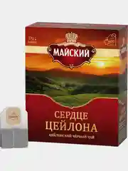 Чай в пакетиках Майский Сердце Цейлона черный 100 пакетиков