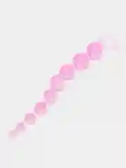 Розовый анальные бусы